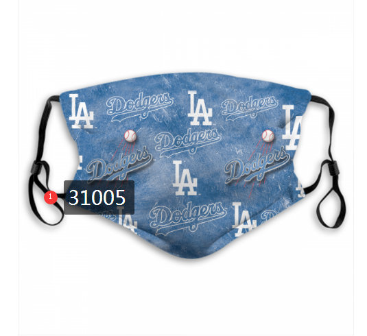 2020 Los Angeles Dodgers Dust mask with filter 76